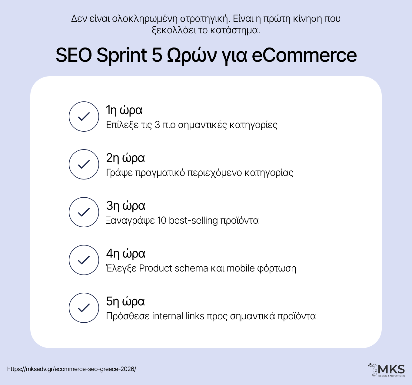 eCommerce SEO in Greece in 2026: What to Fix First 2 MKS Digital Marketing | Καθαρή Δομή Καθαρή Εμφάνιση στην Google EN 1
